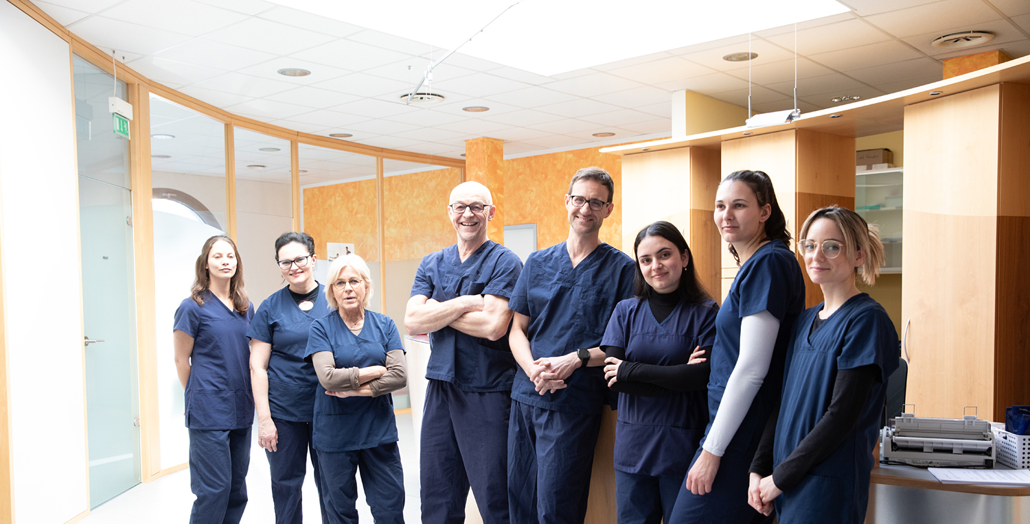Das Team des Kompetenzzenrums für Chirurgie und Proktologie